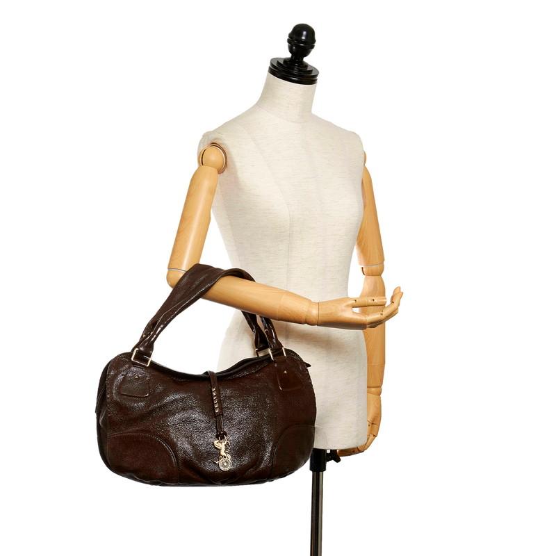 CELINE セリーヌ ビタースウィート ハンドバッグ ダークブラウン