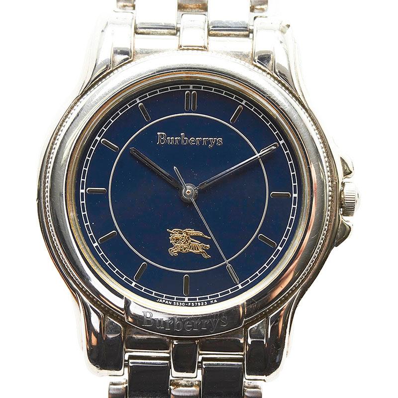 BURBERRY バーバリー 腕時計 5530-F52339 クオーツ ブラック文字 BURBERRY バーバリー 腕時計 5530-F52339 クオーツ ブラック文字