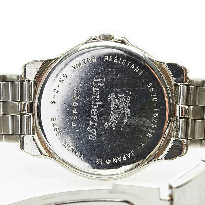 BURBERRY バーバリー 腕時計 5530-F52339 クオーツ ブラック文字 BURBERRY バーバリー 腕時計 5530-F52339 クオーツ ブラック文字