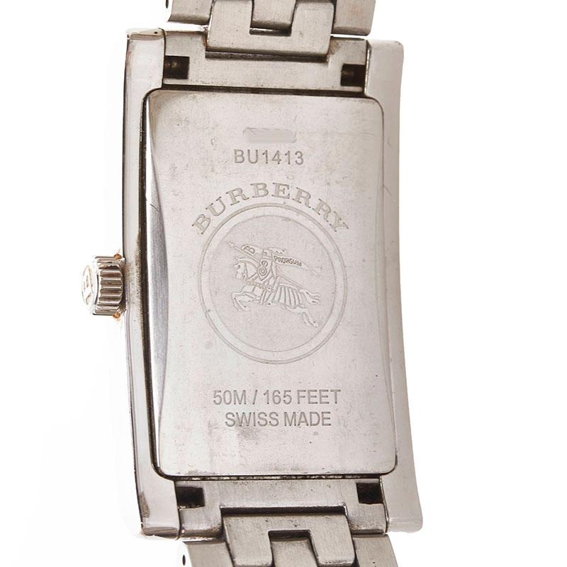BURBERRY（バーバリー） 腕時計 BU1413 クオーツ シルバー文字盤