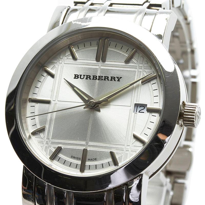 BURBERRY バーバリー 腕時計 BU1350 クオーツ シルバー メンズ BURBERRY バーバリー 腕時計 BU1350 クオーツ シルバー メンズ