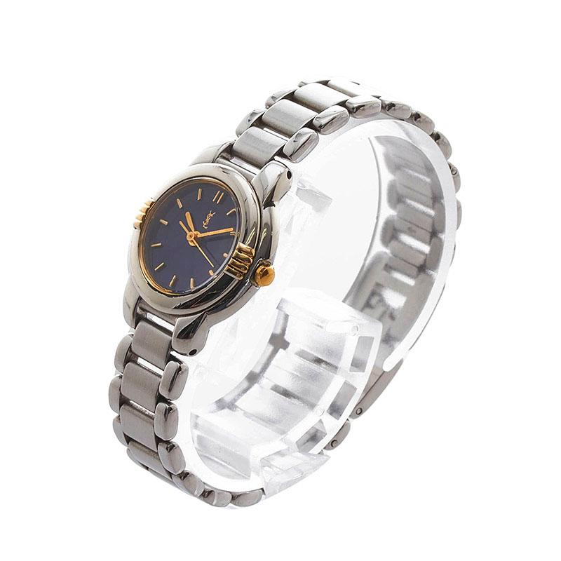 ASUS（エイスース） サンローラン 腕時計 5930-F91474 クオーツ ブルー