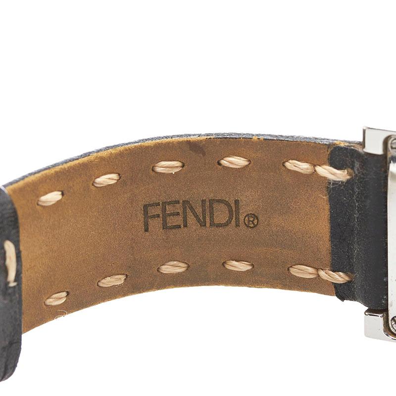 FENDI フェンディ 腕時計 5200L クオーツ ブラック文字盤 FENDI フェンディ 腕時計 5200L クオーツ ブラック文字盤