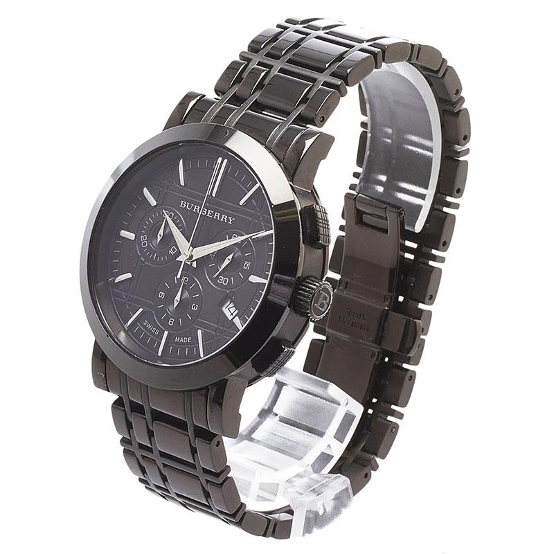 BURBERRY バーバリー ヘリテージ クロノグラフ デイト 腕時計 BU1373