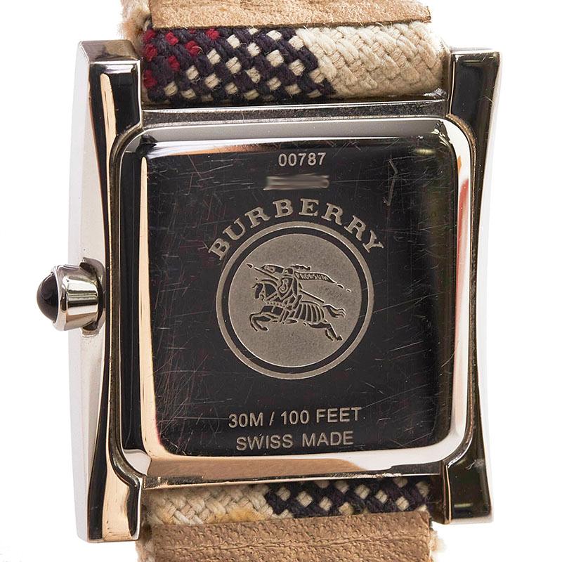 Burberry バーバリー ノバチェック　レディース腕時計 ホワイト文字盤 BURBERRY（バーバリー） ノバチェック 腕時計 BU4305 クオーツ