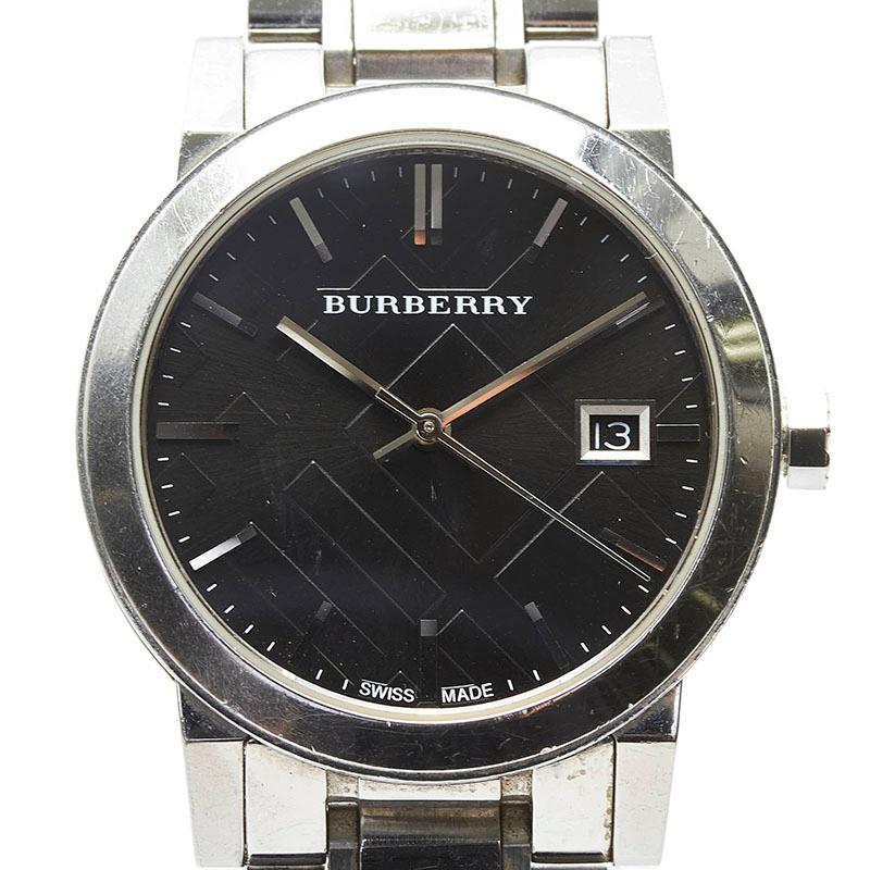 BURBERRY バーバリー 腕時計 BU9101 クオーツ ブラック文字盤