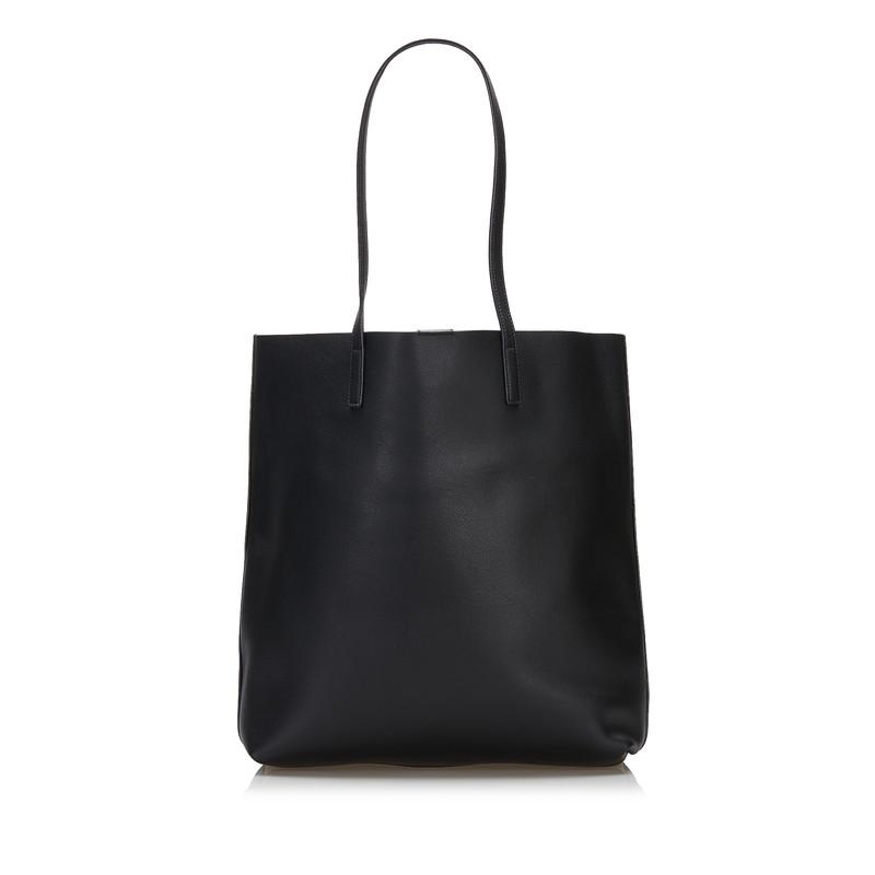 未使用　サンローラン　サウス　ノース　ショッピング　トートバッグ サンローラン パリ ノースサウス レザー ショッピング トートバッグ 黒