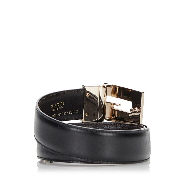 GUCCI グッチ Gバックル リバーシブル ベルト 036 1192 1373 GUCCI グッチ Gバックル リバーシブル ベルト 036 1192 1373