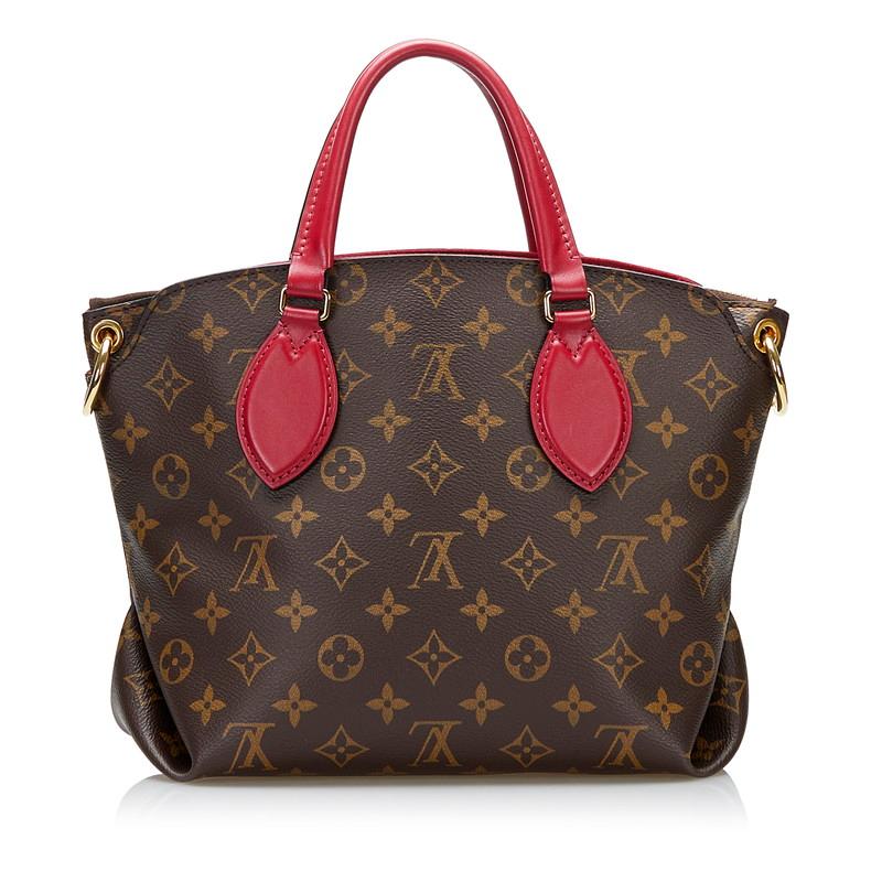 LOUIS VUITTON ルイ ヴィトン モノグラム フラワージップドトートPM 