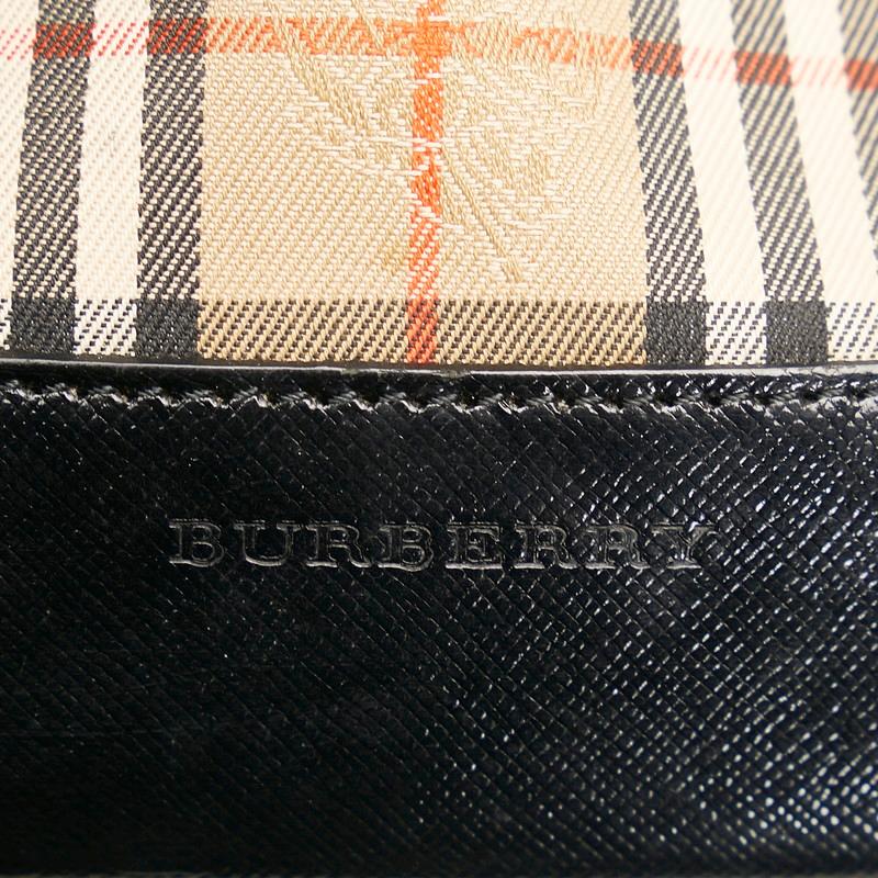 BURBERRY（バーバリー） ノバチェック ミニ ハンドバッグ ブラウン