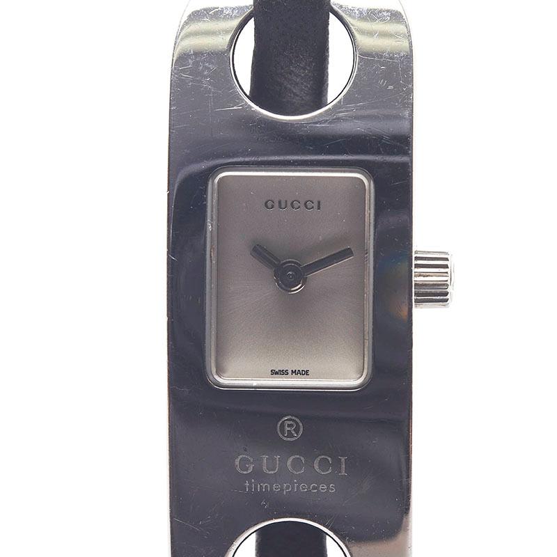 GUCCI グッチ ブレスウォッチ 腕時計 6100L クオーツ シルバー GUCCI グッチ ブレスウォッチ 腕時計 6100L クオーツ シルバー