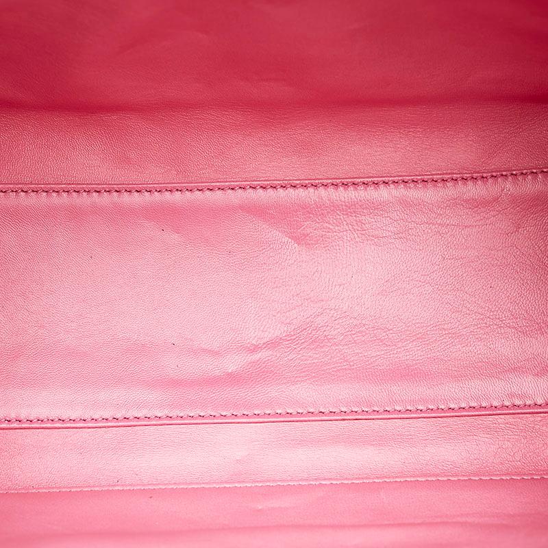 CHANEL（シャネル） ココマーク クロコ型押し ハンドバッグ ピンク