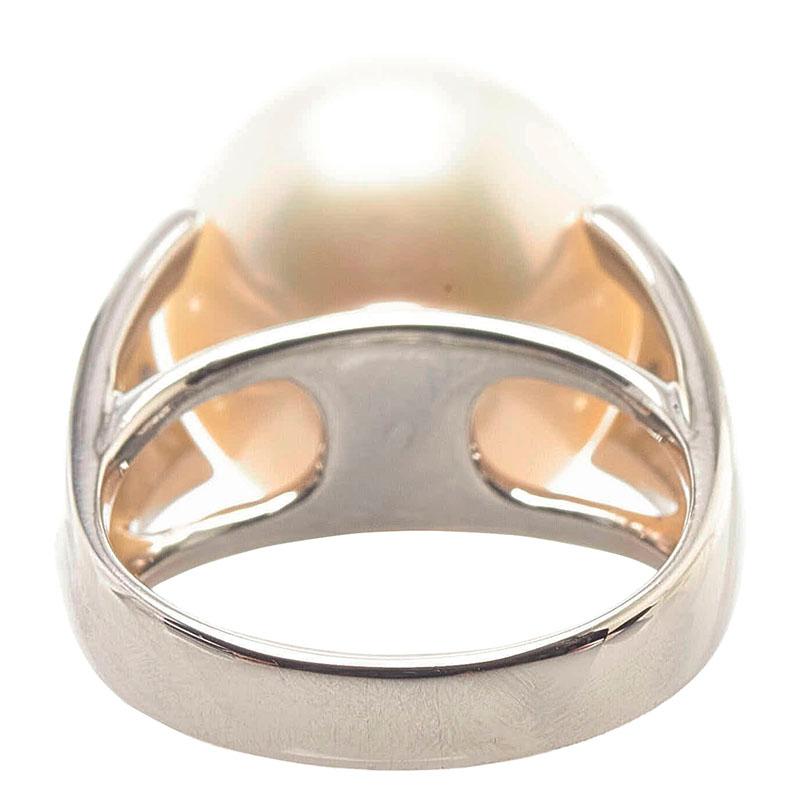 TASAKI pt900 パール ダイヤ0.14ct リング