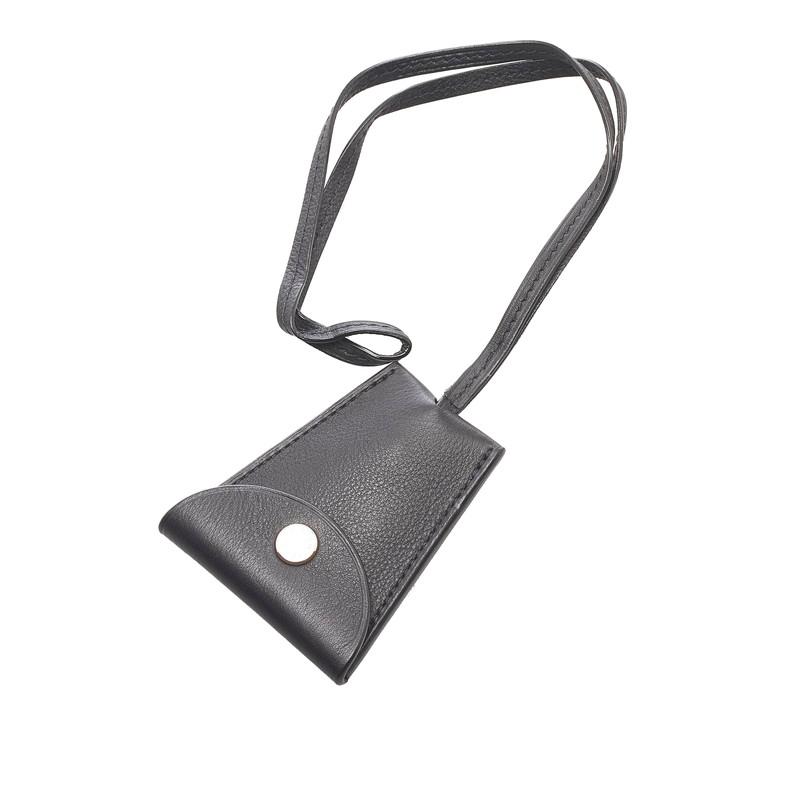 ルイ ヴィトン クロシェット キーリング チャーム ブラック レザー