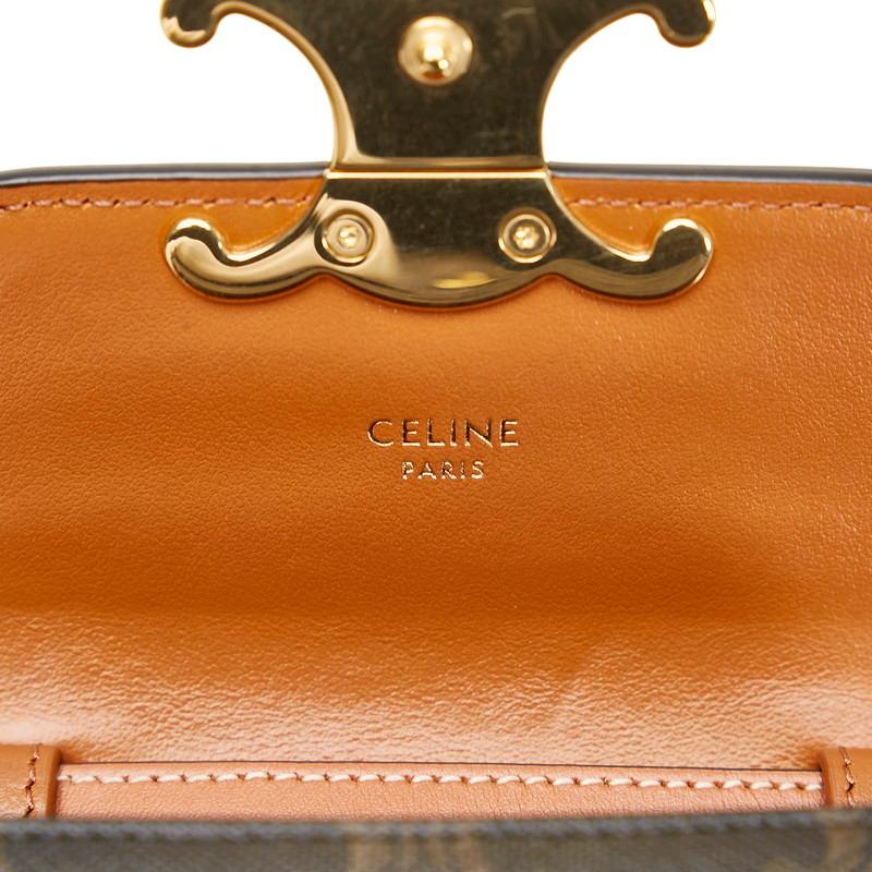 CELINE（セリーヌ） ミニトリオンフ 斜め掛け ショルダーバッグ