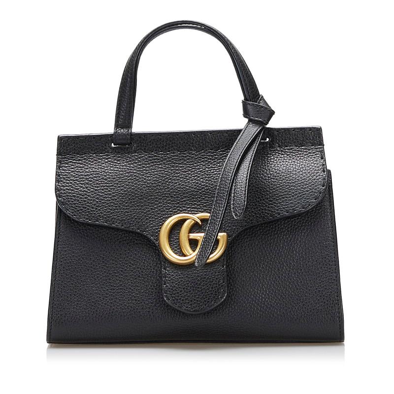 GUCCI グッチ GGマーモント トップハンドルバッグ ハンドバッグ GUCCI グッチ GGマーモント トップハンドルバッグ ハンドバッグ