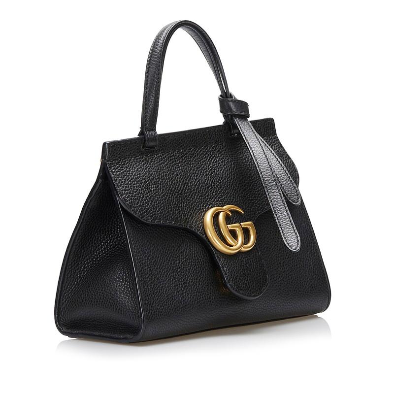 GUCCI グッチ GGマーモント トップハンドルバッグ ハンドバッグ GUCCI グッチ GGマーモント トップハンドルバッグ ハンドバッグ