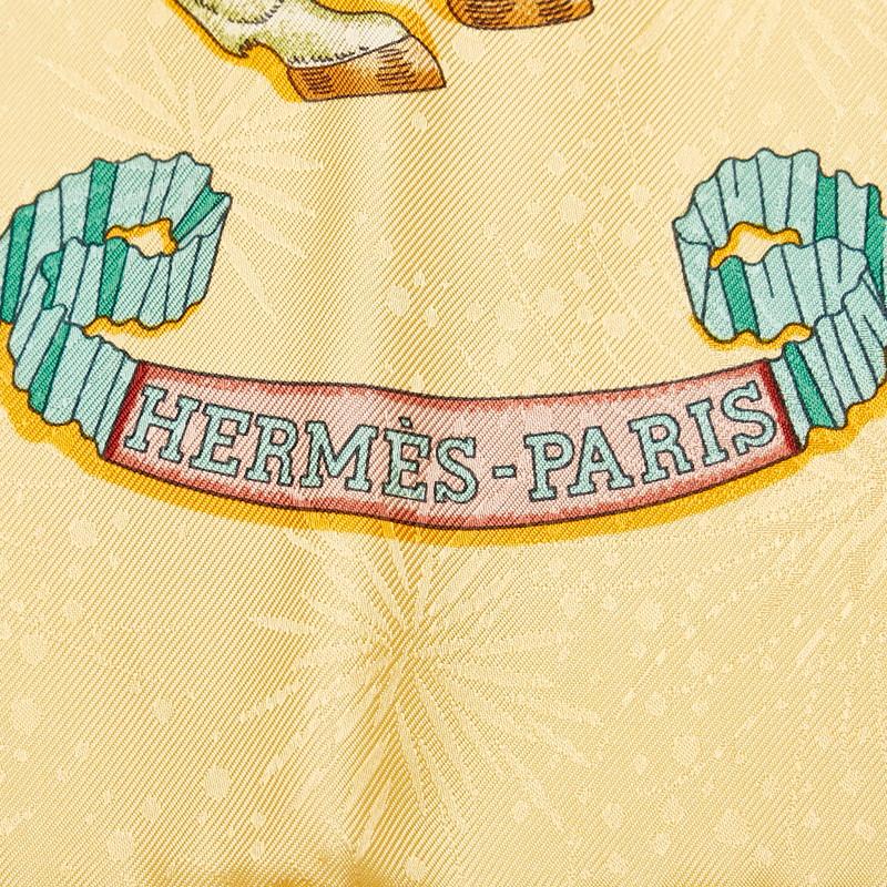 HERMES（エルメス） カレ90 LES FETES DU ROI SOLEIL 太陽王の祝典