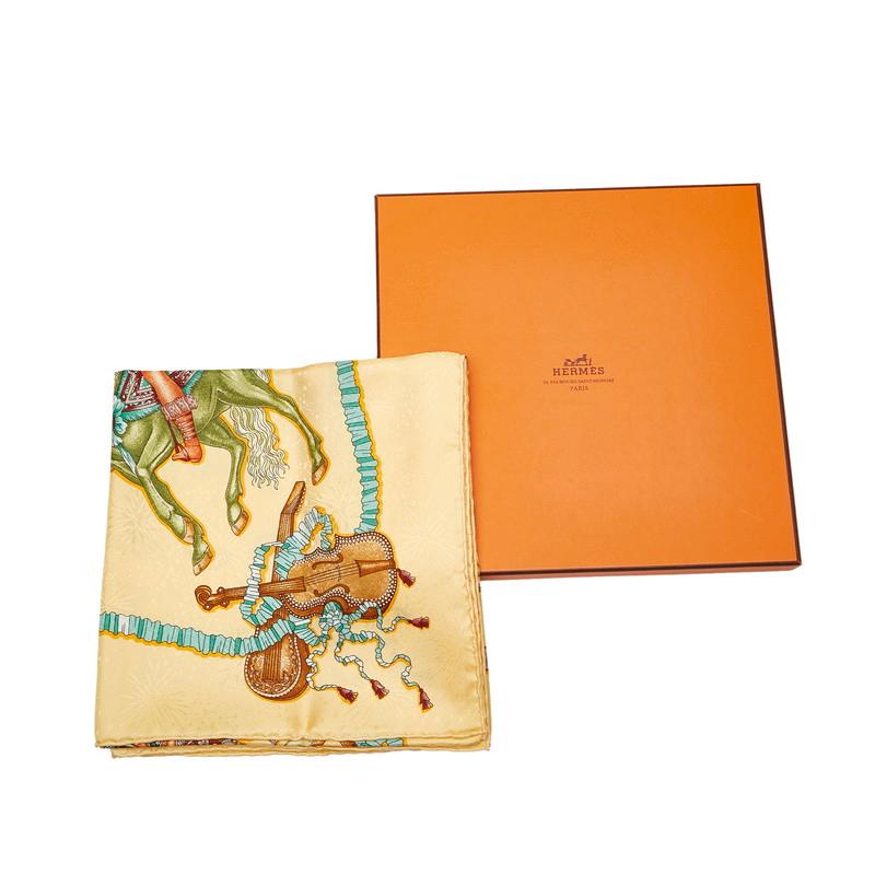 HERMES（エルメス） カレ90 LES FETES DU ROI SOLEIL 太陽王の祝典