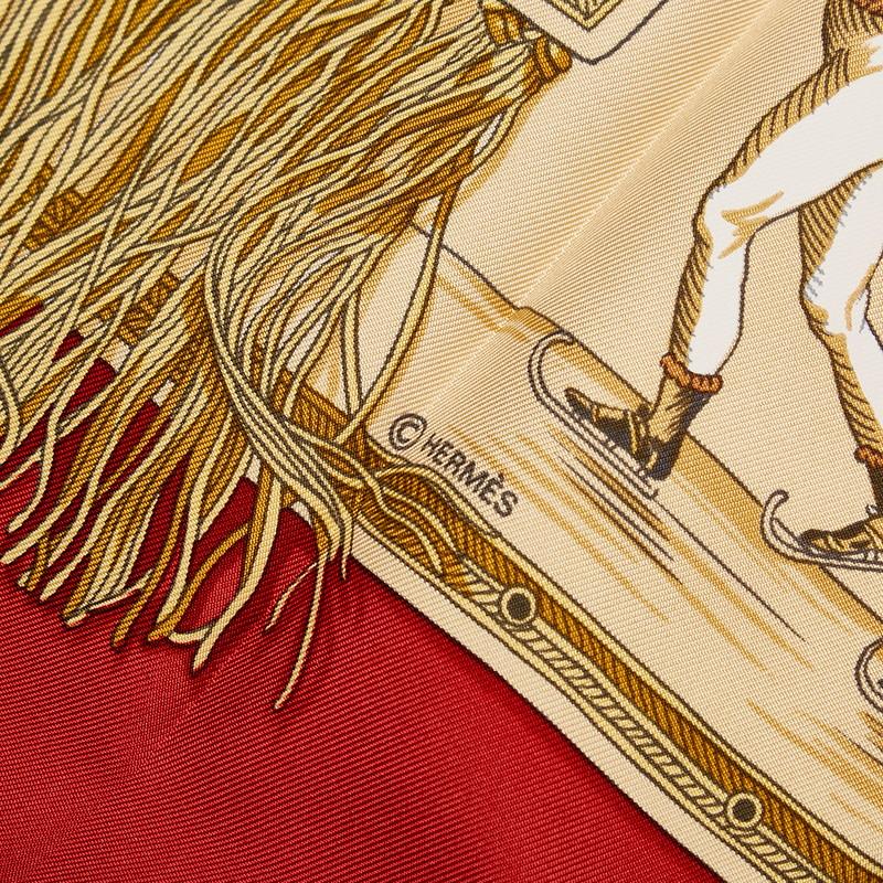 HERMES エルメス カレ90 LES PLAISIRS DU FROID 氷上の喜び HERMES エルメス カレ90 LES PLAISIRS DU FROID 氷上の喜び