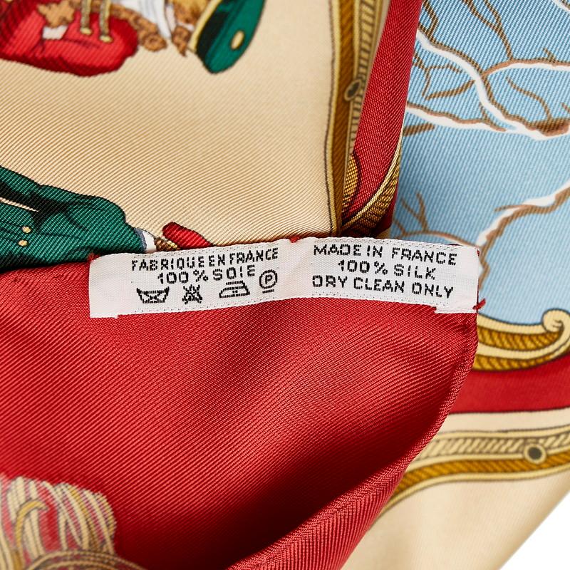 HERMES エルメス カレ90 LES PLAISIRS DU FROID 氷上の喜び HERMES エルメス カレ90 LES PLAISIRS DU FROID 氷上の喜び