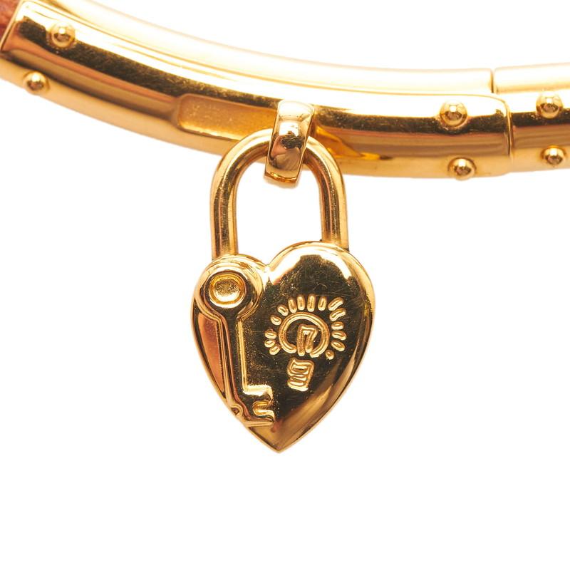 HERMES エルメス ヴィヴィリデ ハート カデナ チョーカー ネックレス 