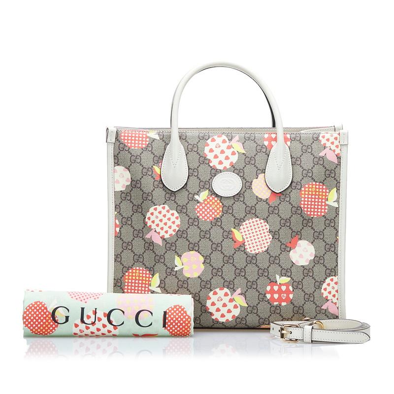 GUCCI グッチ GGスプリーム アップルハート レボムスモール