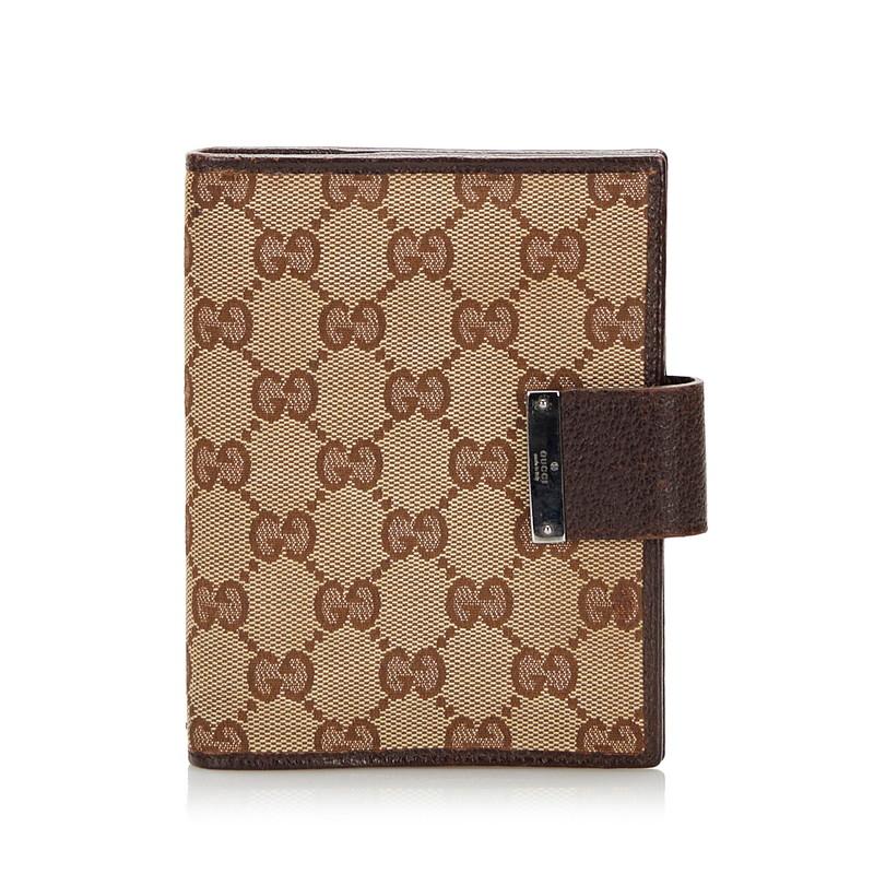 GUCCI グッチ GG キャンバス 手帳 ダイアリー 【公式通販】