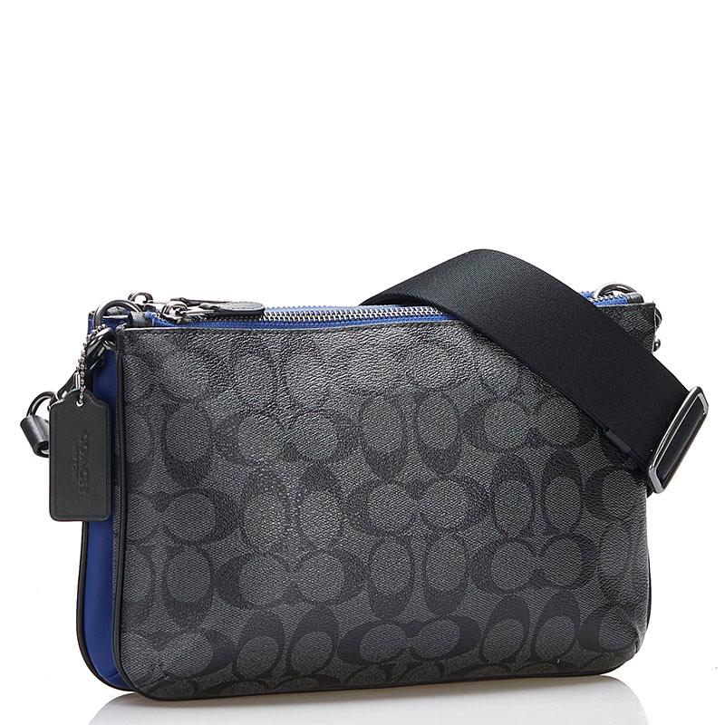 COACH コーチ シグネチャー 斜め掛け ショルダーバッグ C6957