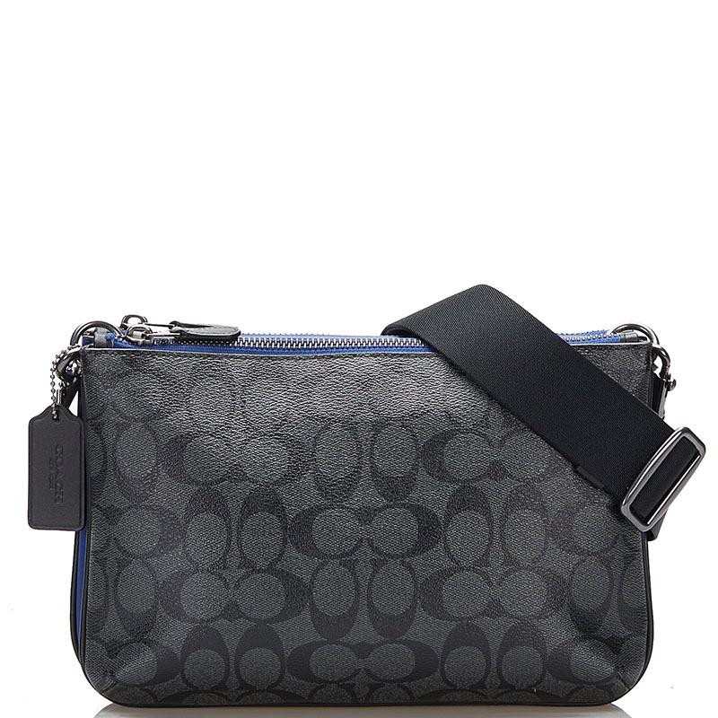 COACH（コーチ） シグネチャー 斜め掛け ショルダーバッグ C6957