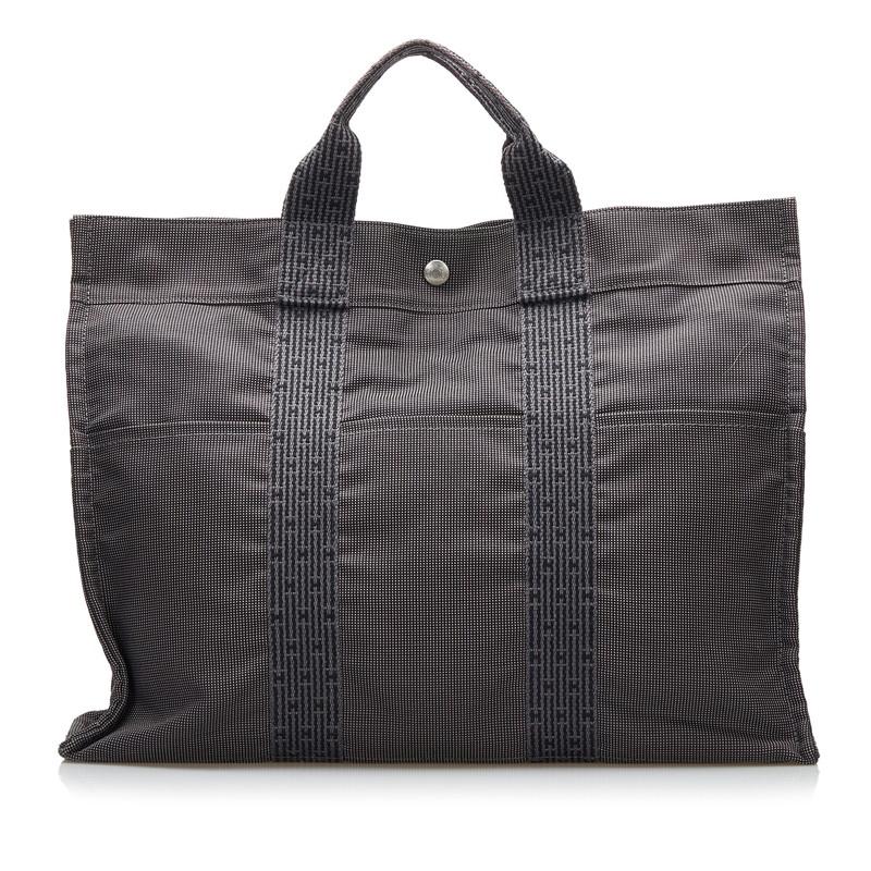 HERMES/ニューフールトゥMM /トートバッグ/A4サイズ/エールライン HERMES - エルメス トートバッグ フールトゥMM エールライン 大容量 A4