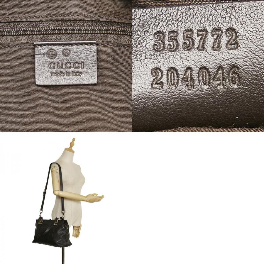 GUCCI（グッチ） バンブー グッチシマ ハンドバッグ ショルダーバッグ 