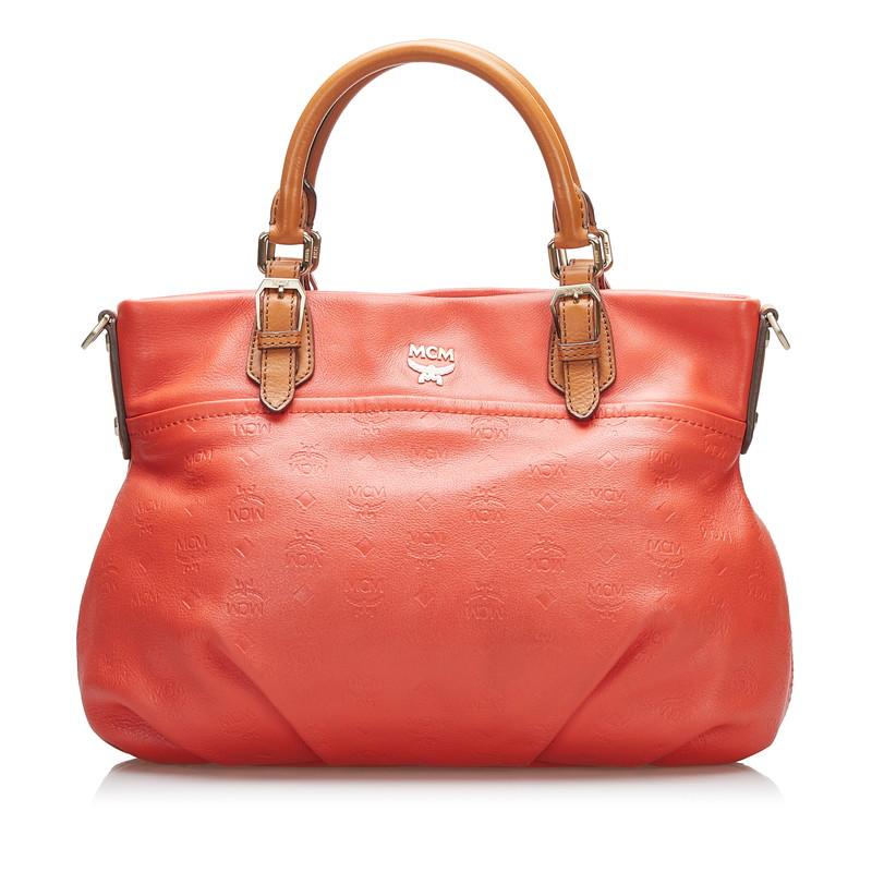 エム シー エム ヴィセトス ロゴグラム ハンドバッグ ショルダーバッグ