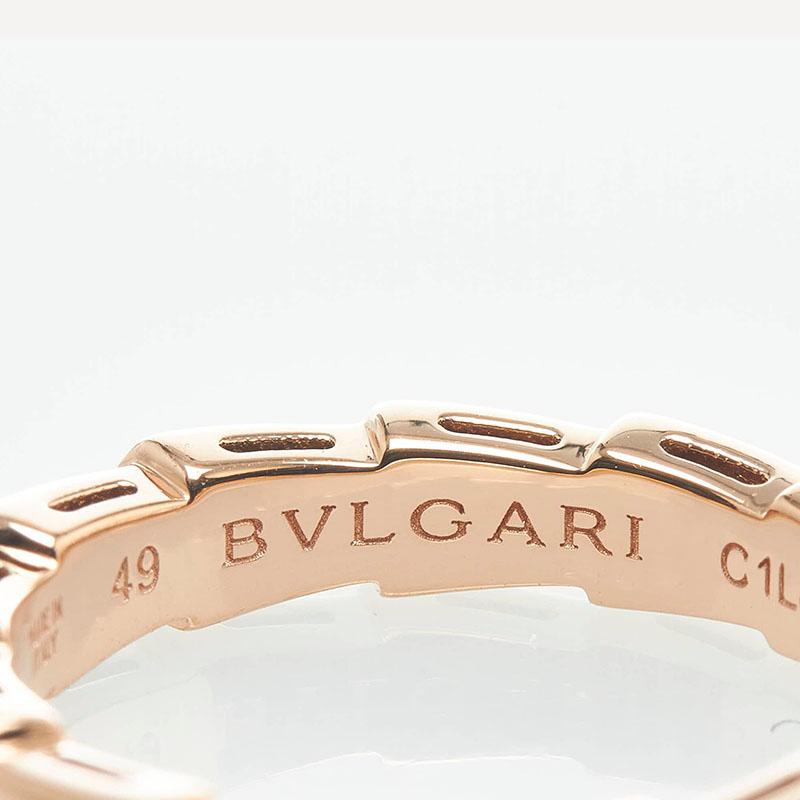 BVLGARI（ブルガリ） セルペンティ ヴァイパー リング 指輪 K18YG