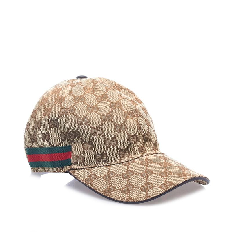 GUCCI（グッチ） GGキャンバス シェリーライン キャップ ベースボール
