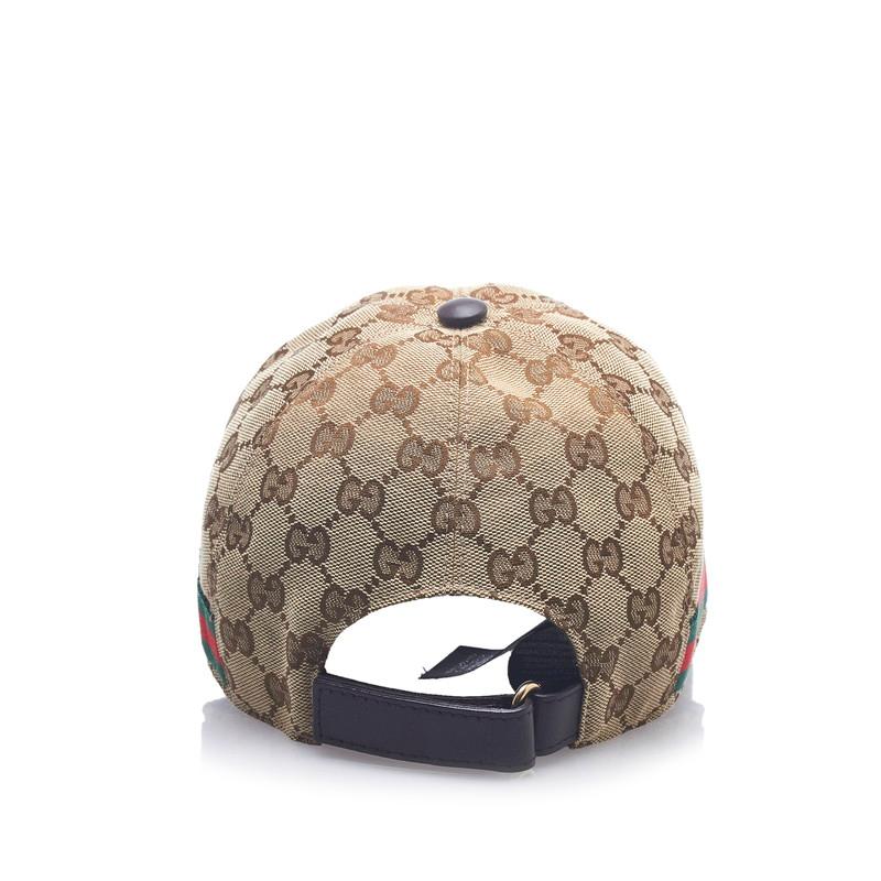 GUCCI（グッチ） GGキャンバス シェリーライン キャップ ベースボール