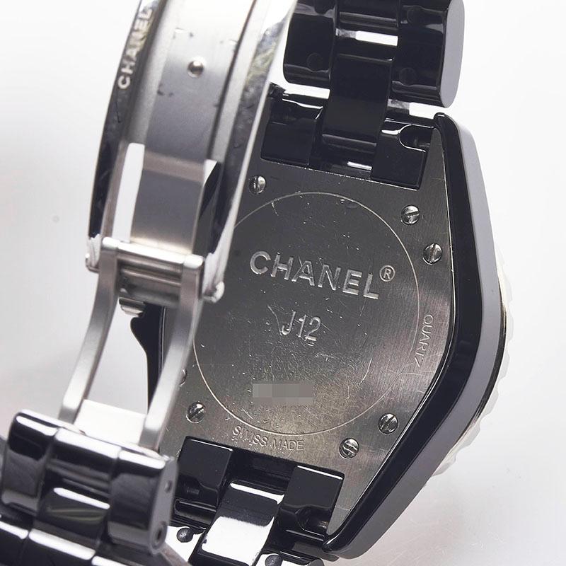 CHANEL（シャネル） J12 12Pダイヤ 腕時計 H1625 クオーツ ブラック