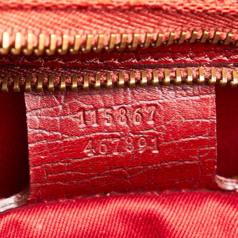 GUCCI（グッチ） GGキャンバス ホースビット ショルダーバッグ 115867 
