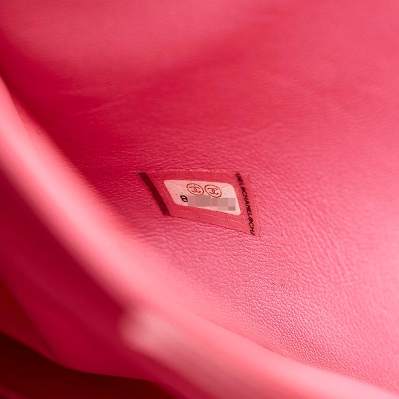 CHANEL シャネル ココマーク ハンドバッグ ピンク クロコダイル
