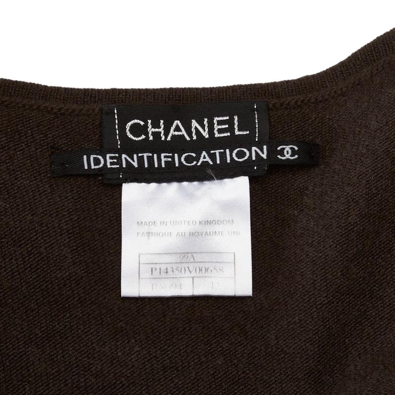 CHANEL（シャネル） 99A IDENTIFICATION カーディガン ブラウン マルチ