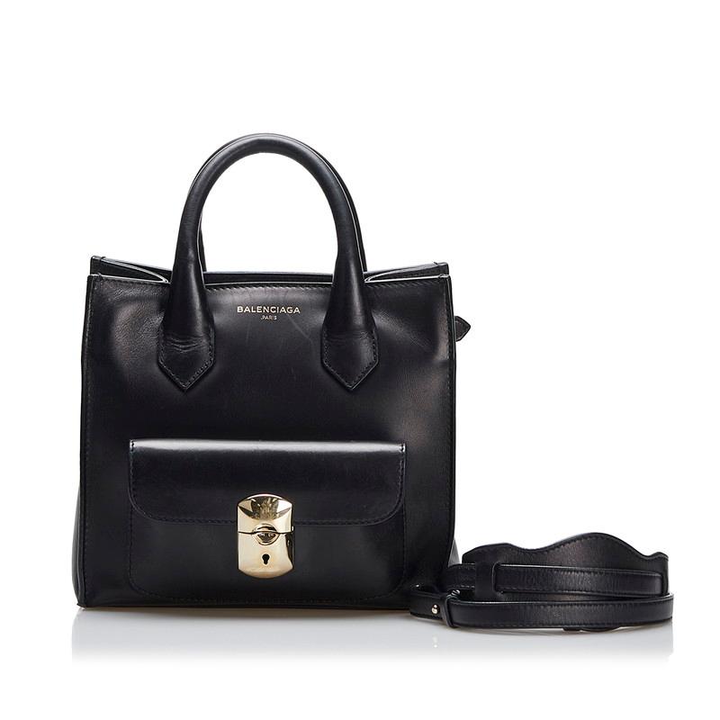 BALENCIAGA バレンシアガ パドロックミニ ハンドバッグ BALENCIAGA バレンシアガ パドロックミニ ハンドバッグ