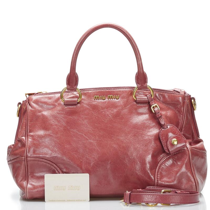 miu ミュウミュウ ハンドバッグ ショルダーバッグ 2WAY RN1127 miu ミュウミュウ ハンドバッグ ショルダーバッグ 2WAY RN1127