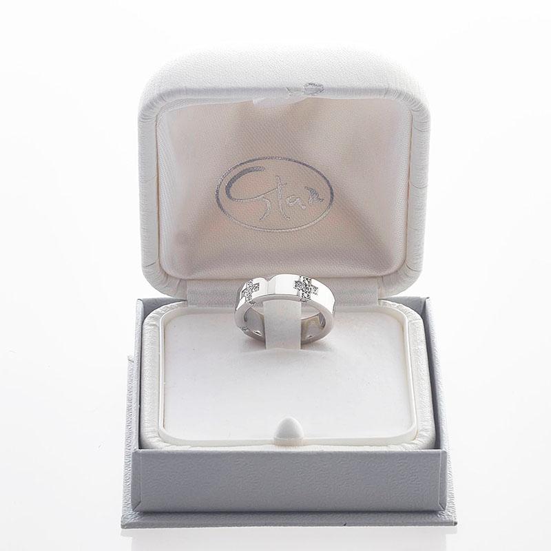 スタージュエリー Pt950 プラチナ ダイヤ0.13ct リング 指輪