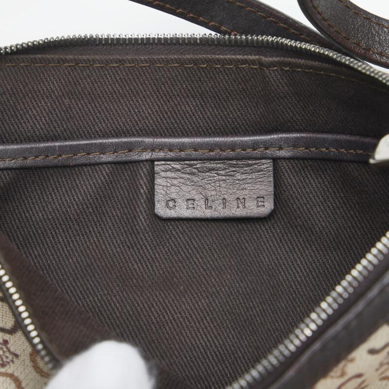 CELINE（セリーヌ） マカダム アクセサリーポーチ CE00/22 ベージュ