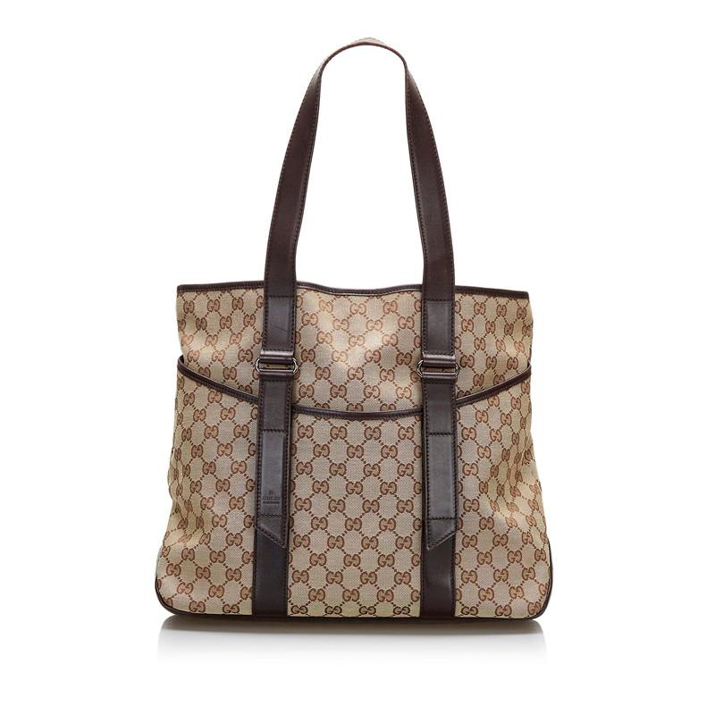 GUCCI（グッチ） GGキャンバス トートバッグ ショルダーバッグ 145971