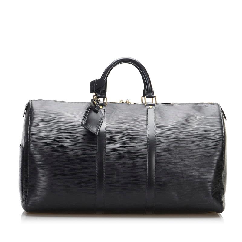 ルイ ヴィトン エピ キーポル50 ボストンバッグ トラベルバッグ M42962