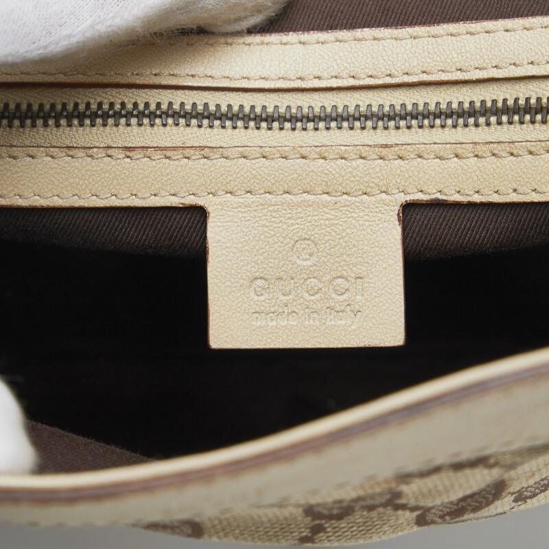 GUCCI（グッチ） GGキャンバス ハンドバッグ 109143 ブラウン