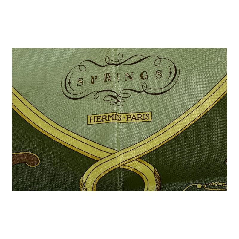 HERMES（エルメス） カレ90 SPRINGS スプリングス 馬車 スカーフ