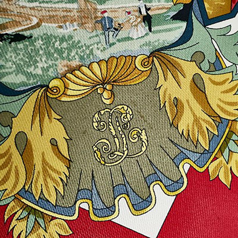 エルメス カレ90 スカーフ 仏英同盟 L Entente Cordiale 楽天市場】美品 HERMES エルメス カレ90 L'ENTENTE CORDIALE 仏