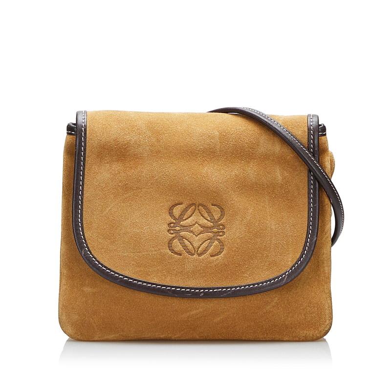 LOEWE ロエベ アナグラム 斜め掛け ショルダーバッグ ベージュ LOEWE ロエベ アナグラム 斜め掛け ショルダーバッグ ベージュ